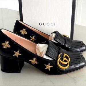 Gucci GG Marmont Bees & Stars Loafers